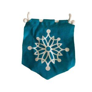 Fisher-Price Loving Family Snowflake Banner Dollhouse Accessory Teal White Festi